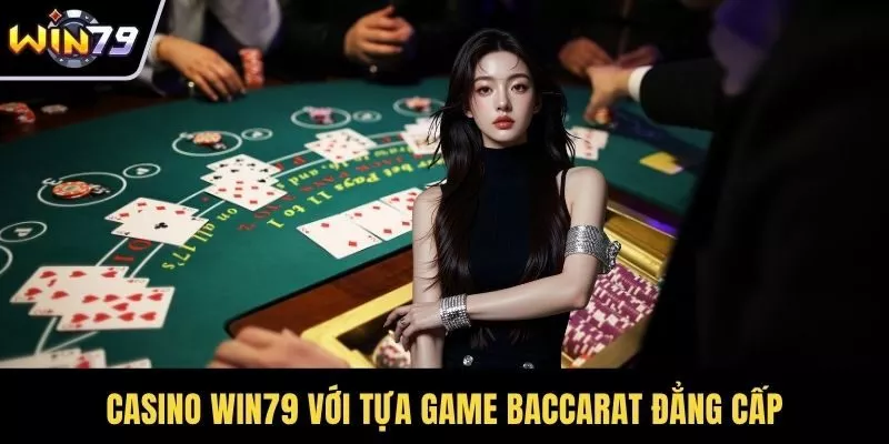 Casino WIN79 với tựa game baccarat đẳng cấp