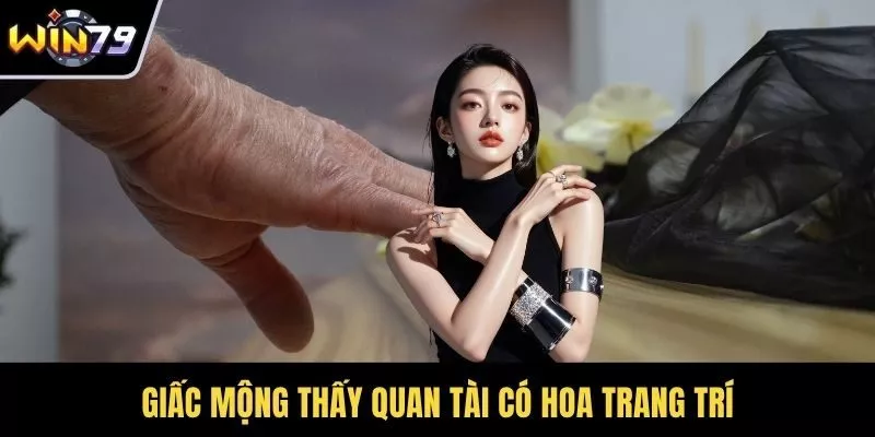 Giấc mộng thấy quan tài có hoa trang trí
