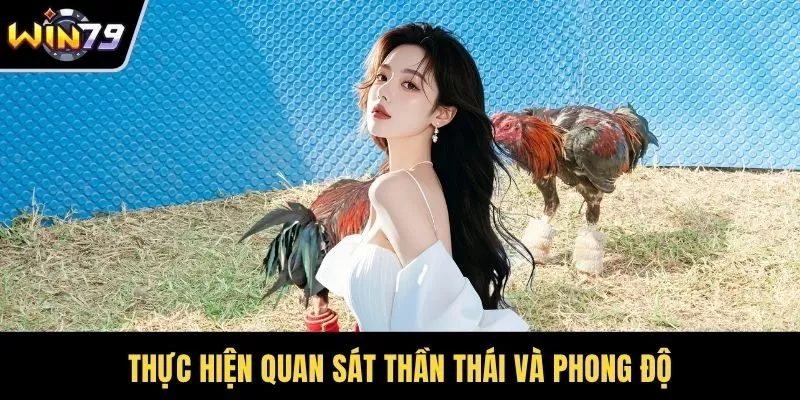 Thực hiện quan sát thần thái và phong độ